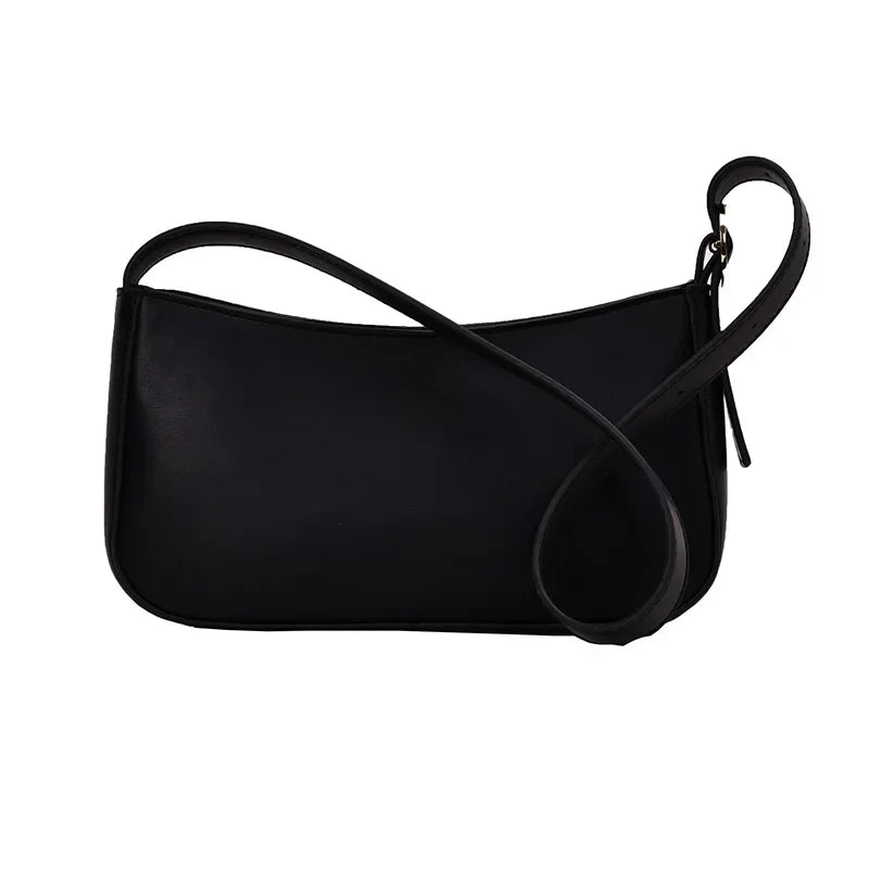 eybag Bag Leather Baguette Shoulder Bags For Women Simple Armpit Bag Lady Handbags Female Trend Travel Crossbody Hand Bag