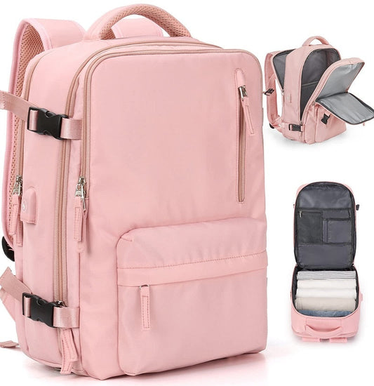 eybag Women's Airline Large Travel Backpack Men's Gym waterproof stylish casual Business Laptop Backpack &USB Charging Port Backpack