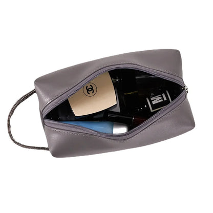 eybag PU Toiletry Bag Travel Cosmetics Storage Bag Multifunctional Handheld Toiletry Bag Cosmetic Bag