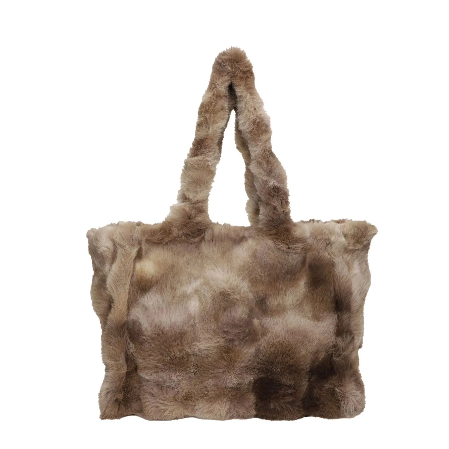 eybag Overlarge Plush Tote Bag Winter Faux Fur Bags for Women Shoulder Bag Fluffy Warm Handbag Designer Soft Shopper Purses Female New