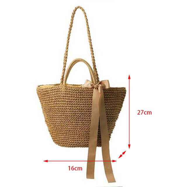 Lkblock New Half Round Straw Bags for Women Summer Beach Rattan Bag Handmade Woven Half Moon Crossbody Handbags Bohemia