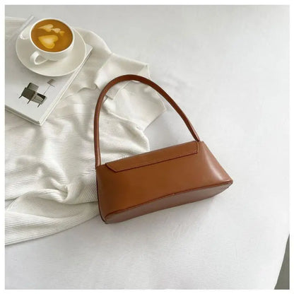 eybag Women's Shoulder Bag Handbag Retro Underarm Bag Fashion Simple Solid Color New Hand Shoulder Bag