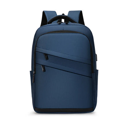 eybag New Style Daily Male Men Bags Backpack School Big Space Popular Large Students Fashionable Pockets Multi-Zipper Working