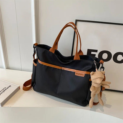 eybag Korean Fashion Tote Bag Women Multipocket Large-capacity Shoulder Bag Ladies Handbags and Purses Crossbody Bags Women Bolso