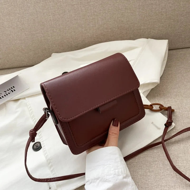 eybag Fashion Brand Women's Small Crossbody Bag Lightweight PU Leather Messenger Bag Flap Handbag Purse Summer Travel Bag For Female 20.69