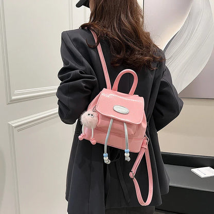 eybag Mini Backpack for Women PU Leather Multifunction Crossbody Bag Ladies Phone Pouch Pack Luxury Brand Shoulder Bag Casual Backpack