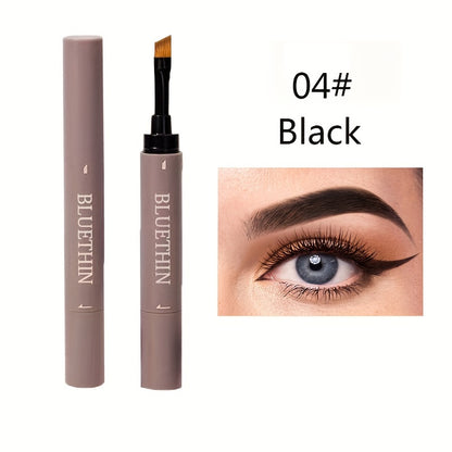 Double-ended Eyebrow Cream, Waterproof And Sweat Proof, Smudge Proof, Long Lasting Makeup Without Separation, Eyebrow Pencil With Matching Brush Eyebrow Pomade