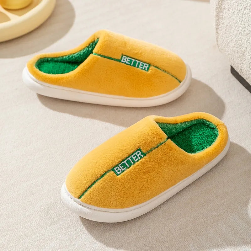 GAI Fashion slippers Comfortable home summer new non-slip purple red yellow grey women's slippers eur36-41