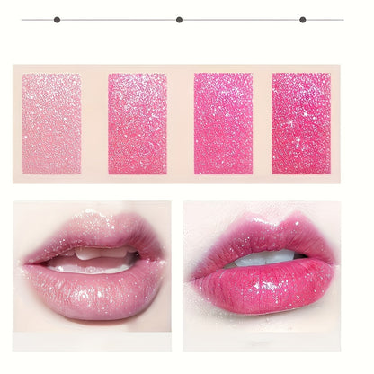 Starry Night Rose Pink Lipstick - Soft, Natural Gloss with Velvet Finish, Waterproof & Long-Lasting, Suitable for All Skin Types