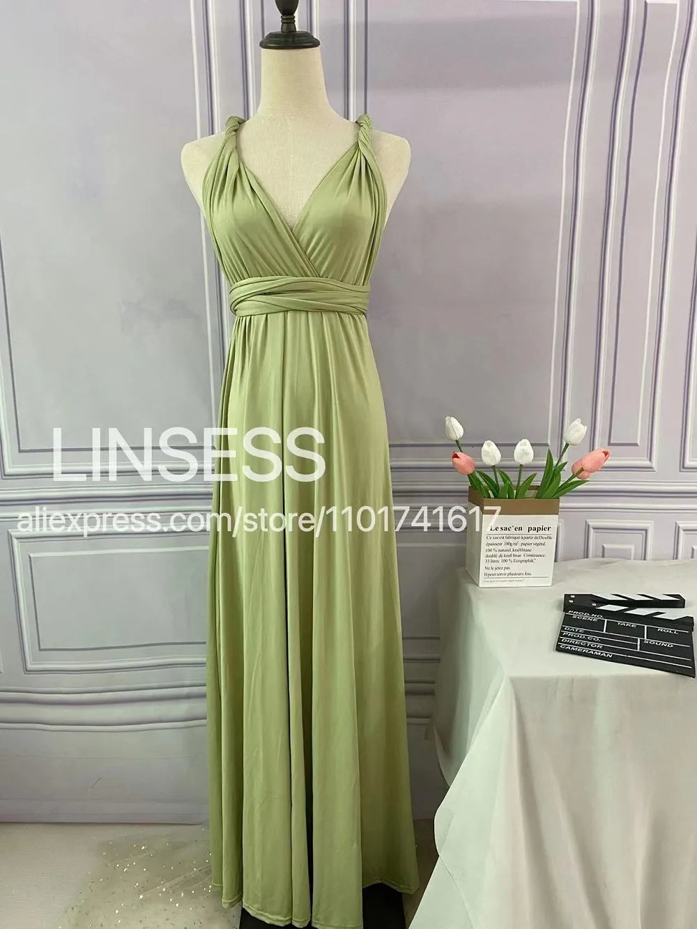 Casual Dresses ROSEWOOD Floor Length LONG Maxi Infinity Dress Convertible Formal Wrap Sexy Bridesmaid Dress Evening Dress Wedding Cocktail 230419